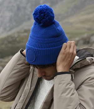 BB530R (B530R) Beechfield Fan Patch Beanie