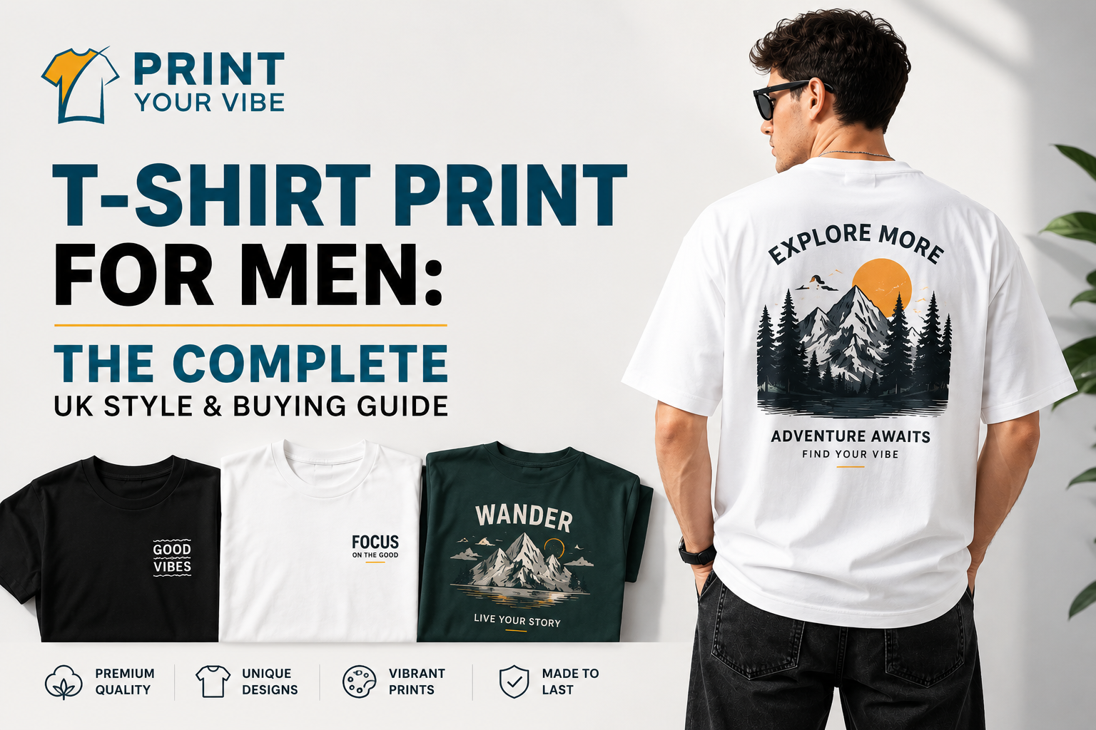 T Shirt Print for Men